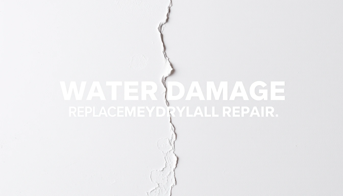 water damage vs replacement drywall repair